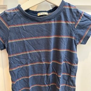 2 (two) Marine Layer Kids Shirt ML Mini - Blue T-shirt Size 5
